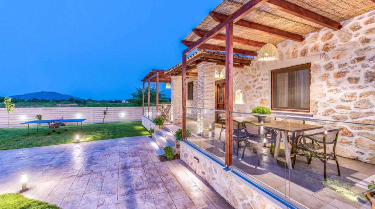 Zante Poolside Paradise - La Vite Stone Villa Kalipádhon المظهر الخارجي الصورة