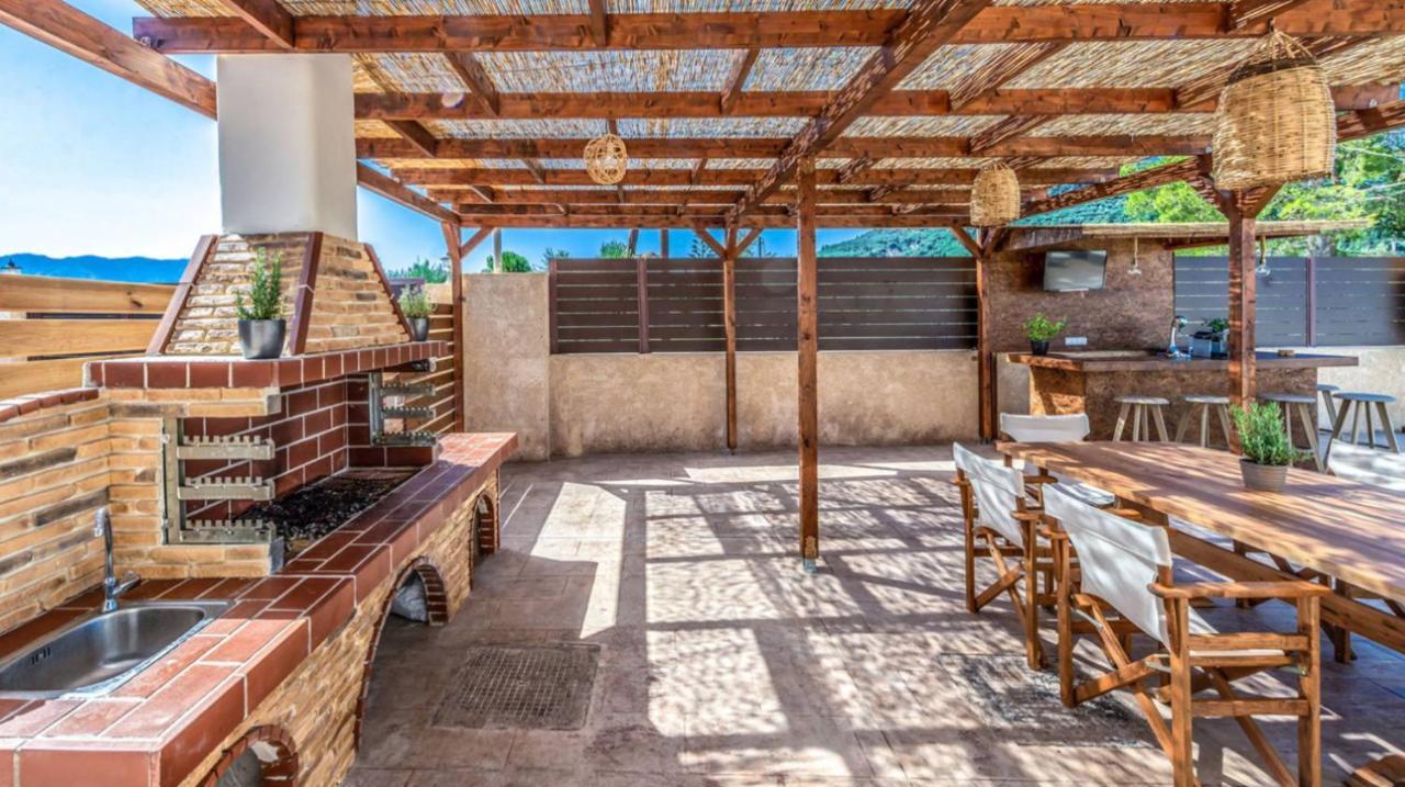 Zante Poolside Paradise - La Vite Stone Villa Kalipádhon المظهر الخارجي الصورة