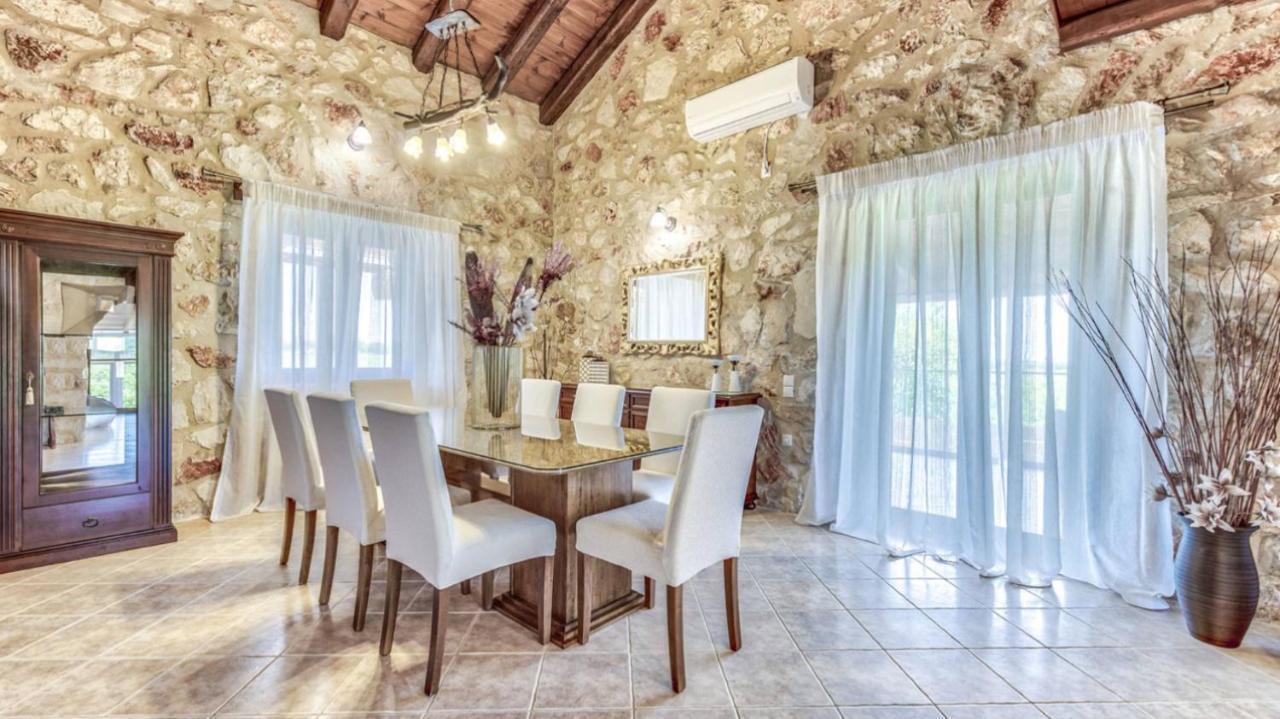 Zante Poolside Paradise - La Vite Stone Villa Kalipádhon المظهر الخارجي الصورة